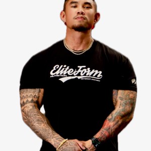 Black Elite Form Flag on Sleeve